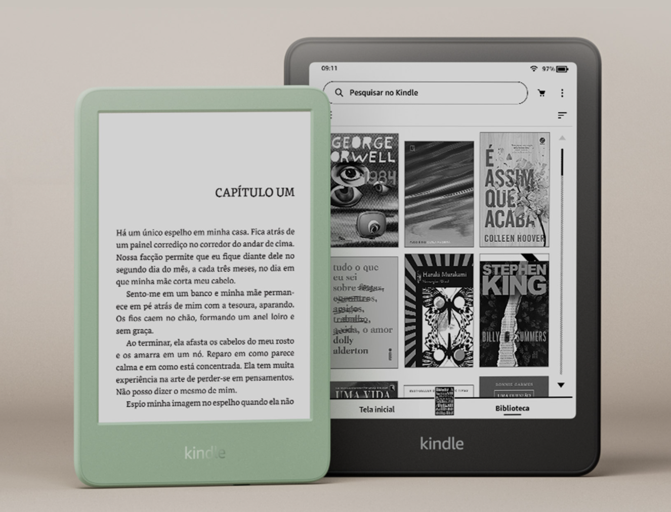 Kindle colorido